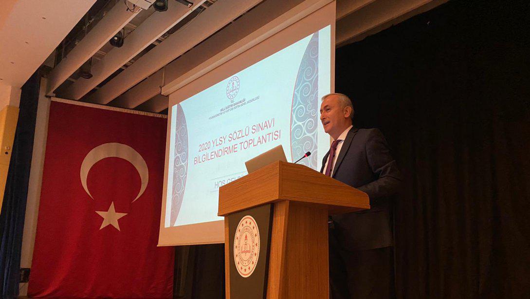 2020 YLSY Sözlü Sınavı Bilgilendirme Toplantısı Ankara'da Düzenlendi