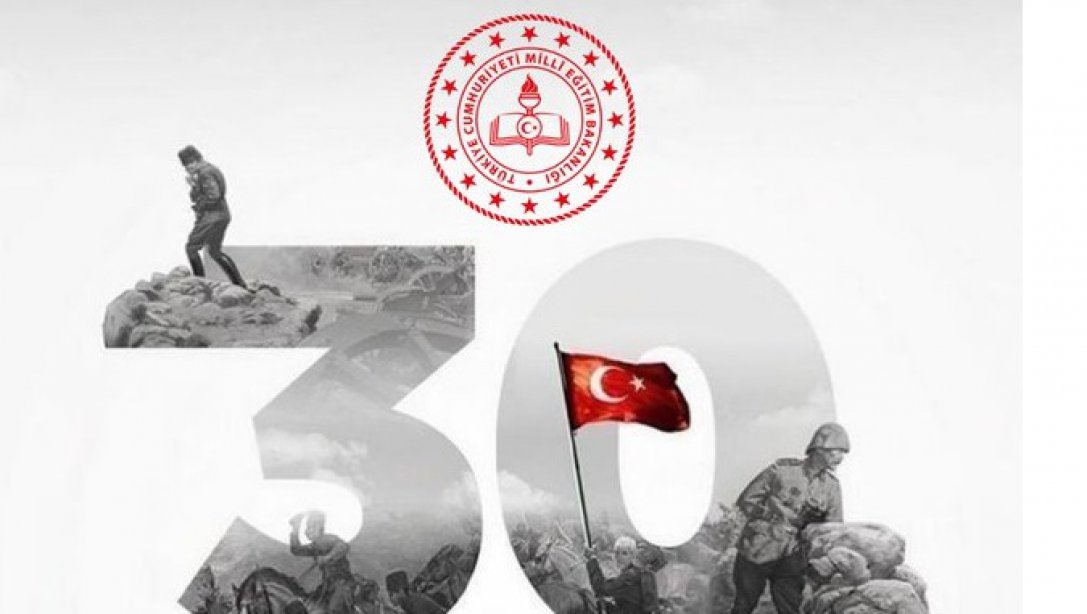 30 Ağustos Zafer Bayramı'mız kutlu olsun. Bu büyük zaferin 100. yıl dönümünde Gazi Mustafa Kemal Atatürk ve Millî Mücadele'mizin tüm kahramanlarını saygı, minnet ve rahmetle anıyoruz.
