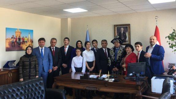 Kazakistan Talgar Lisesi Öğretmen ve Öğrencileri Genel Müdürlüğümüzü Ziyaret Etti 