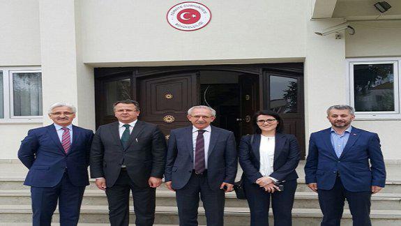 Bakanlığımız Heyeti Kuzey Kıbrıs Türk Cumhuriyetinde Temaslarda Bulundu