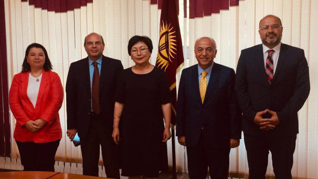 Genel Müdürümüz Sayın Yusuf BÜYÜK Kırgızistan'da Temaslarda Bulundu