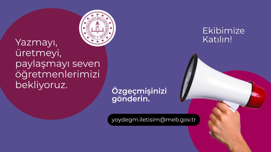  İletişim Ekibinde Görevlendirilecek Öğretmen İlanı